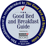 This establishment is recommended by the Which? Good Bed and Breakfast Guide